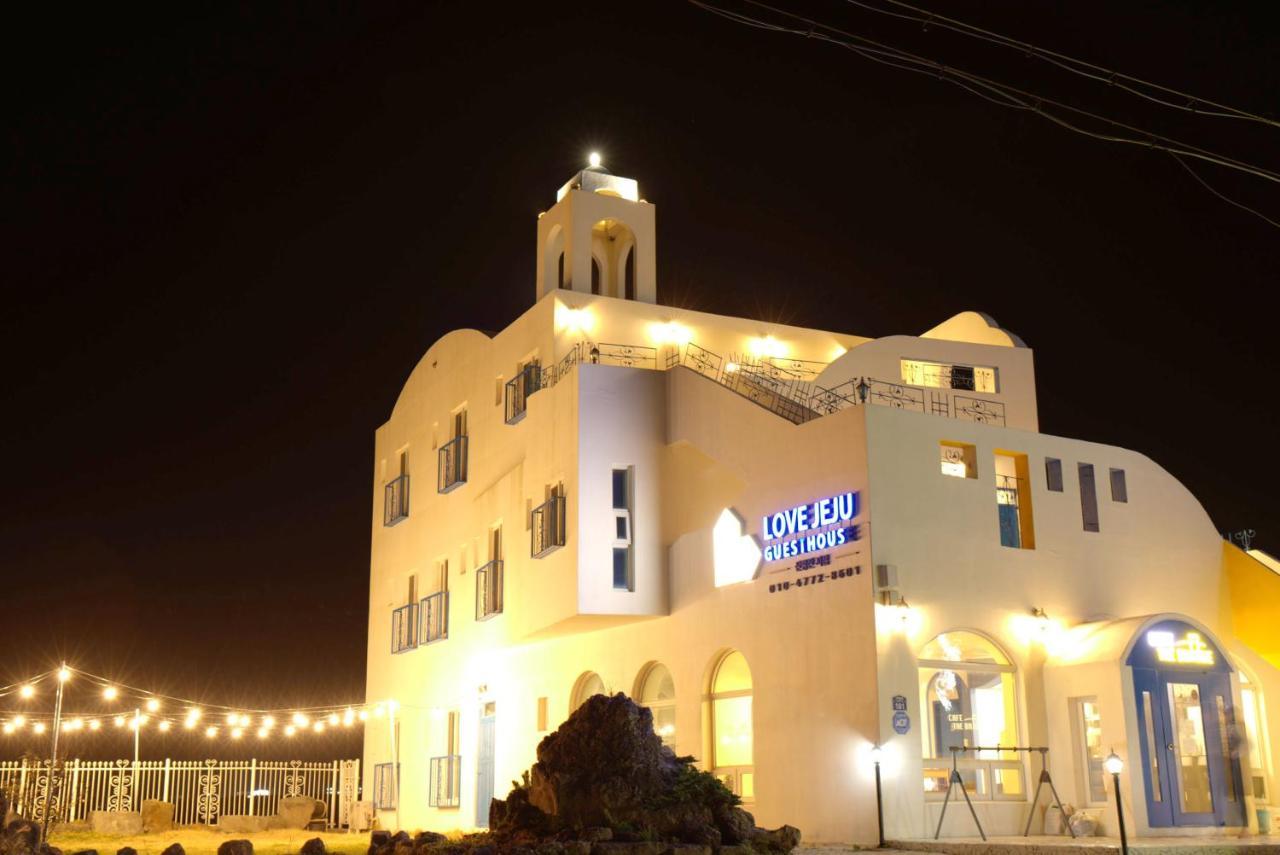 Love Jeju - Sanbangsan Szogüpho Kültér fotó